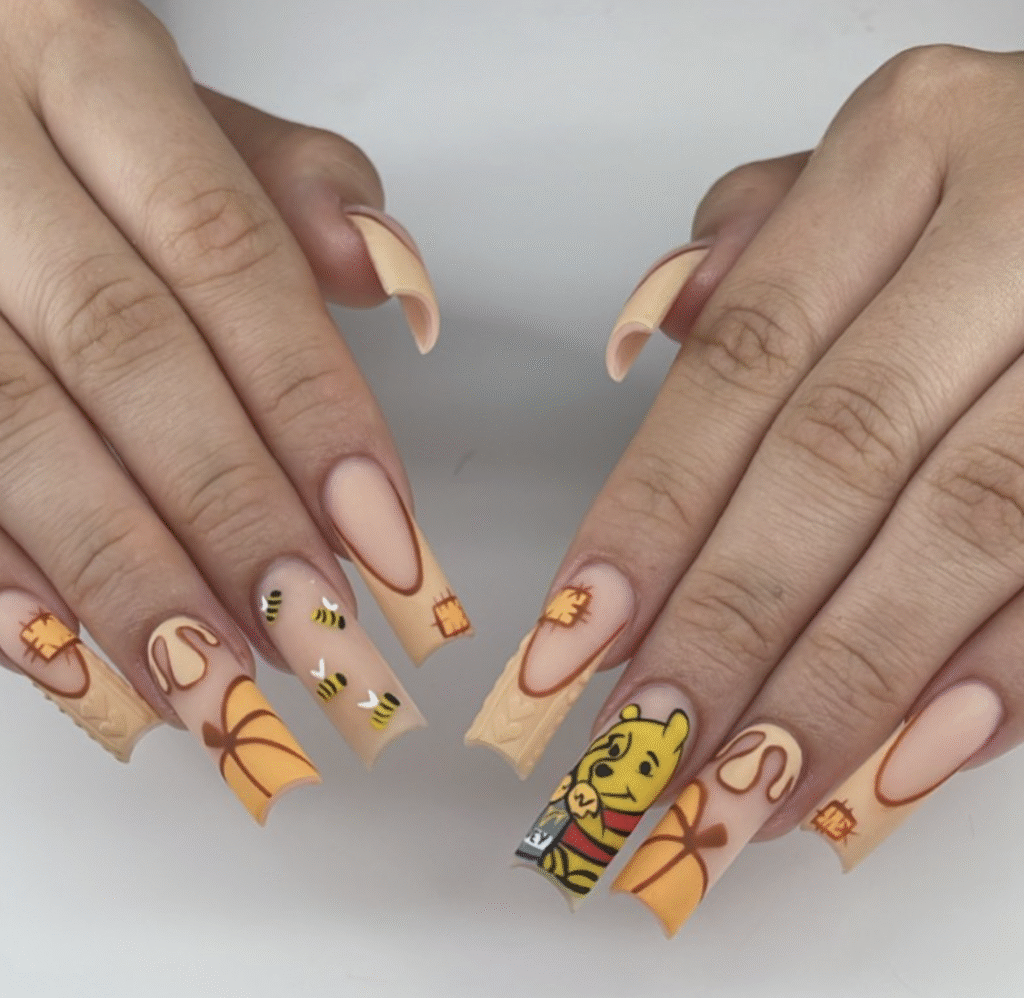 Winnie The Pooh Nail Ideas