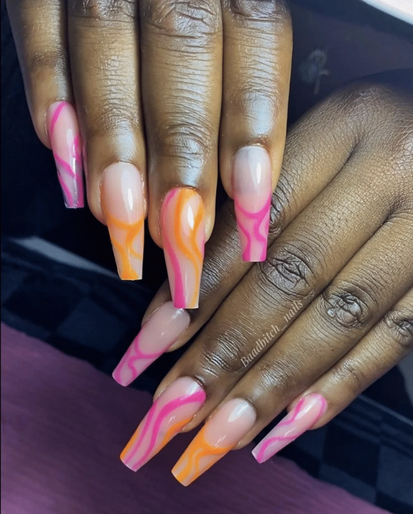 Swirl Nails
