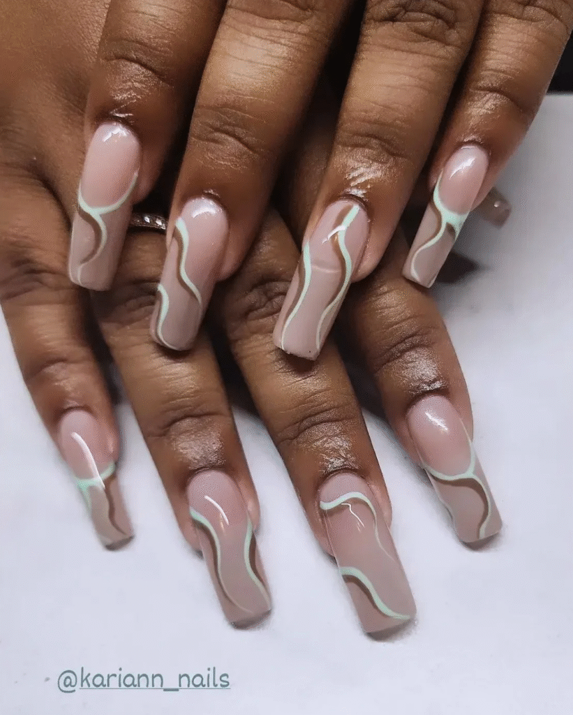 Swirl Nails