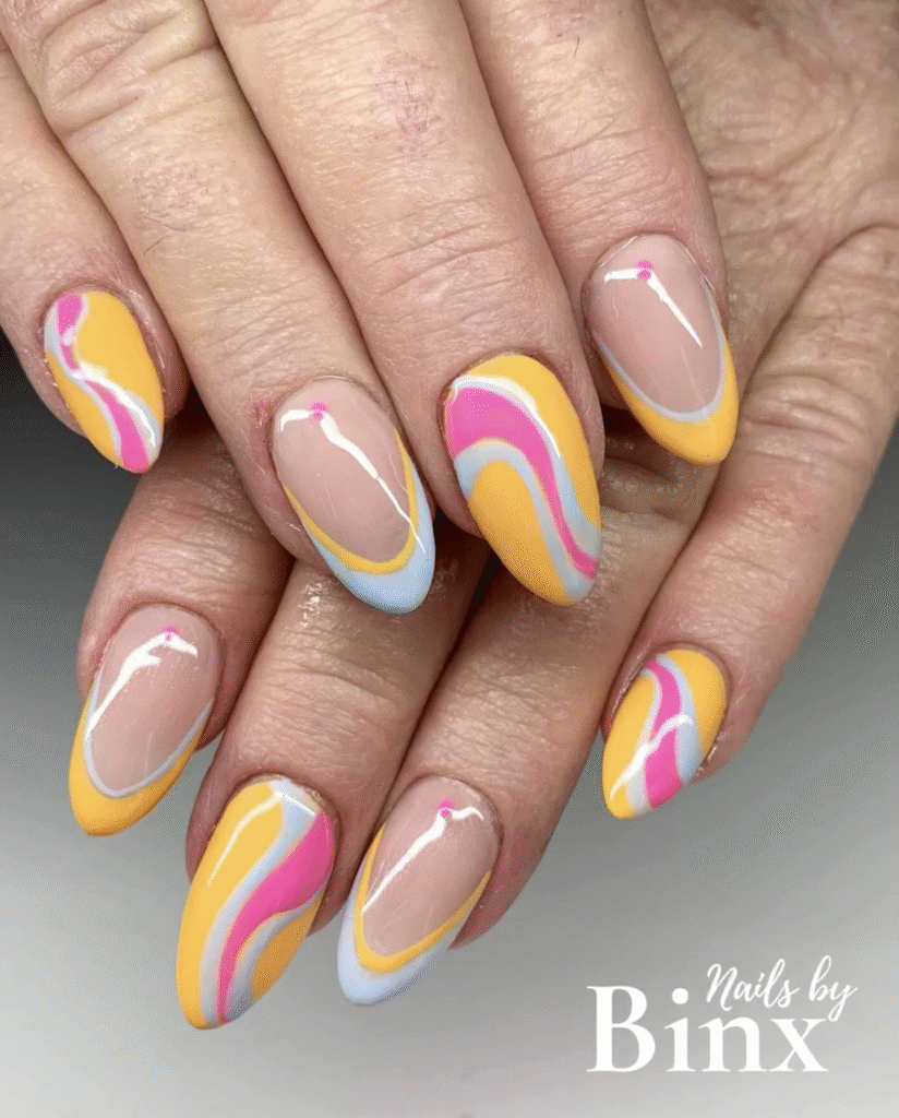 Swirl Nails