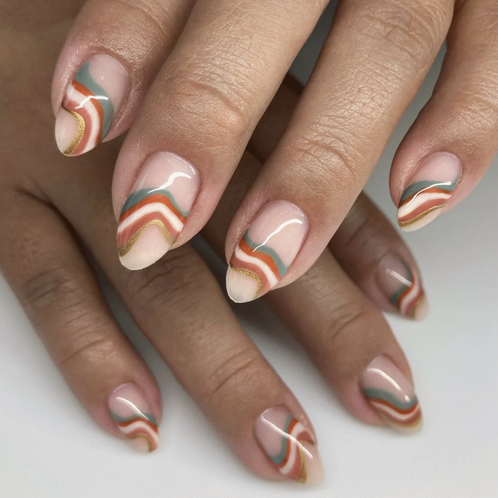 Swirl Nails