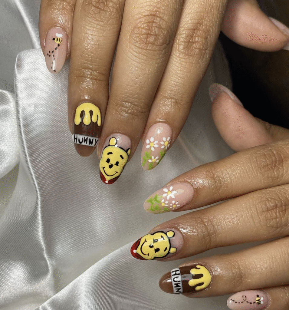 Winnie The Pooh Nail Ideas