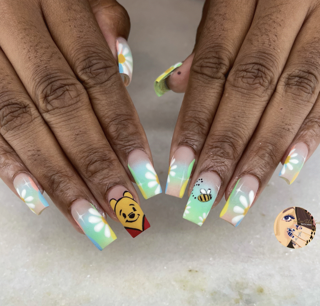 Winnie The Pooh Nail Ideas