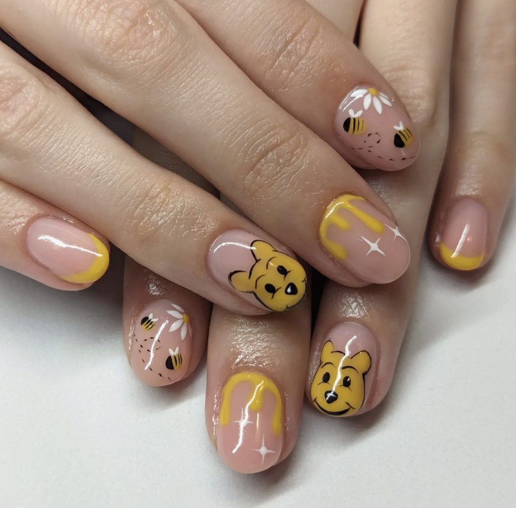 Winnie The Pooh Nail Ideas