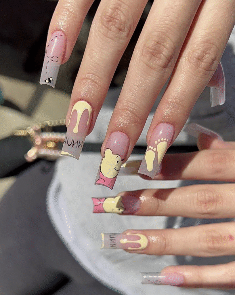 Winnie The Pooh Nail Ideas