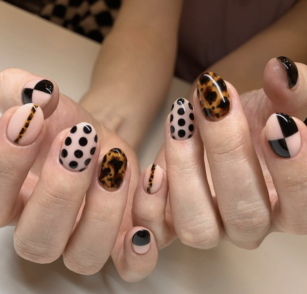 Natural Fall Nails Designs