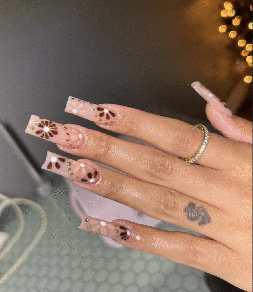 Natural Fall Nails Designs