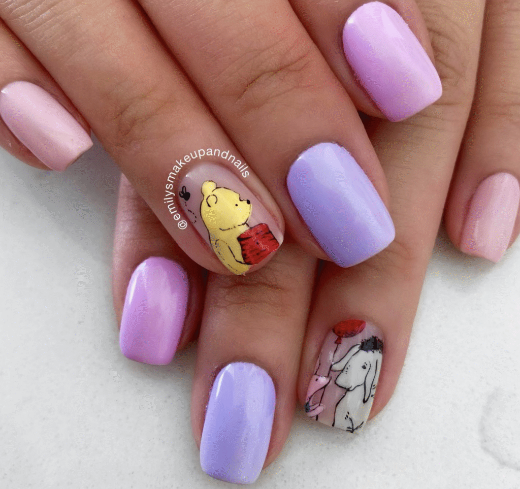 Winnie The Pooh Nail Ideas
