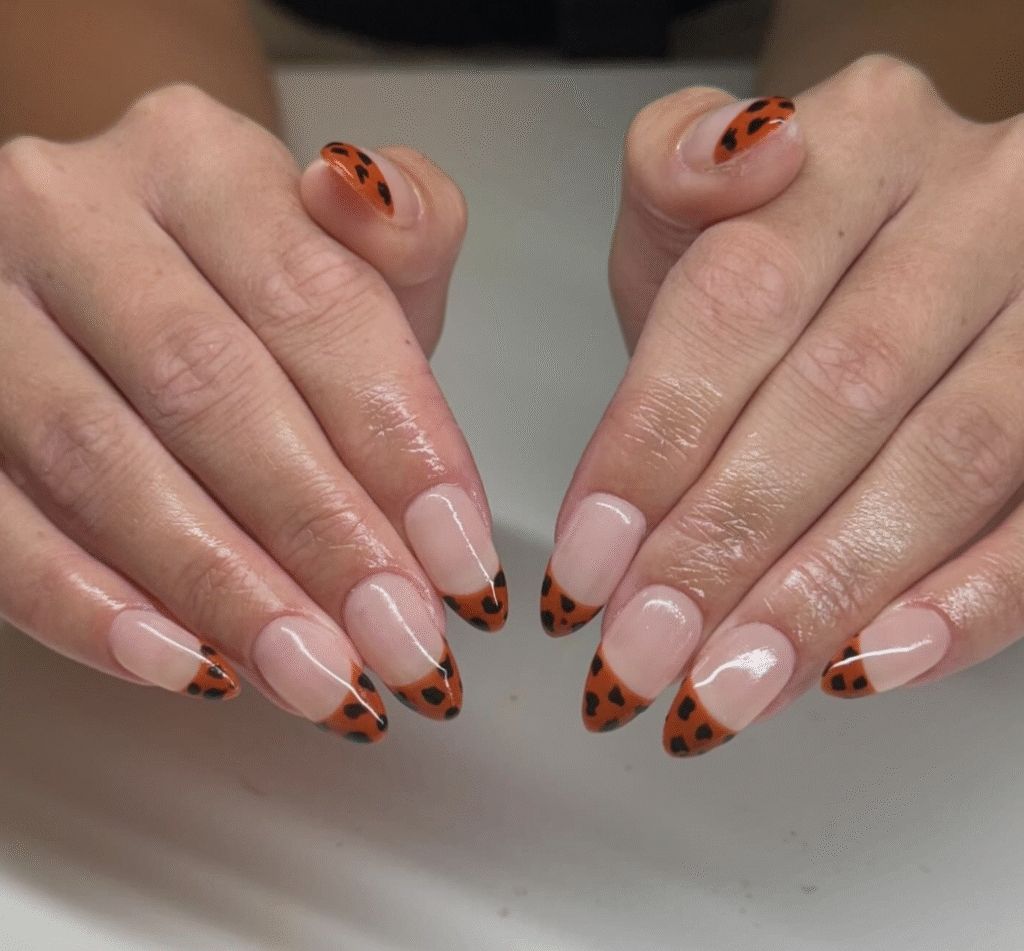 Natural Fall Nails Designs