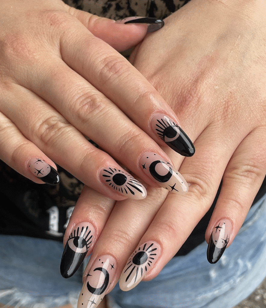 Natural Fall Nails Designs