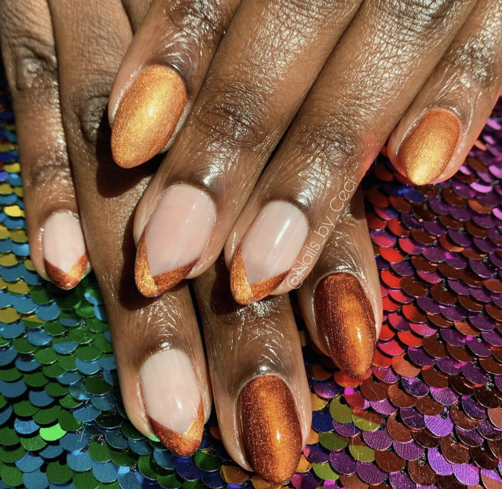 Natural Fall Nails Designs