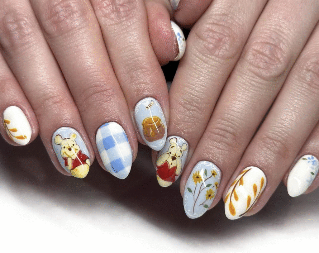 Winnie The Pooh Nail Ideas