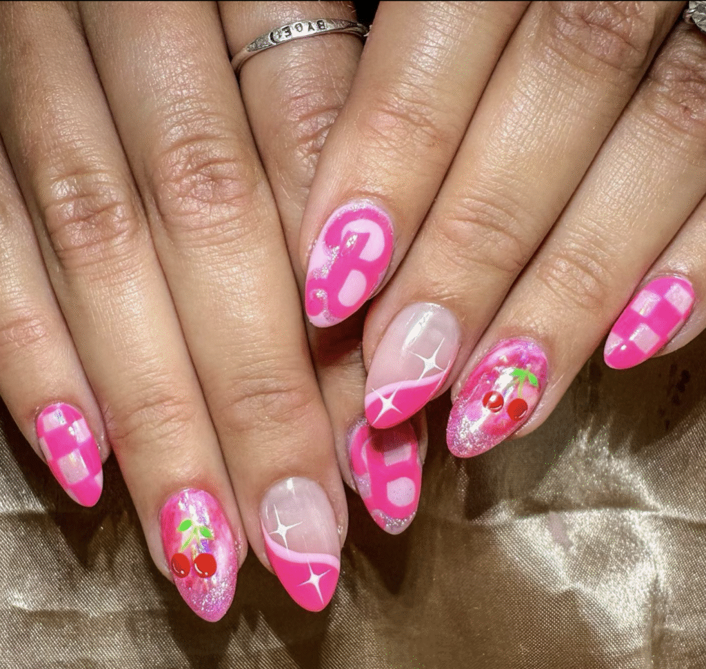 barbie nails
