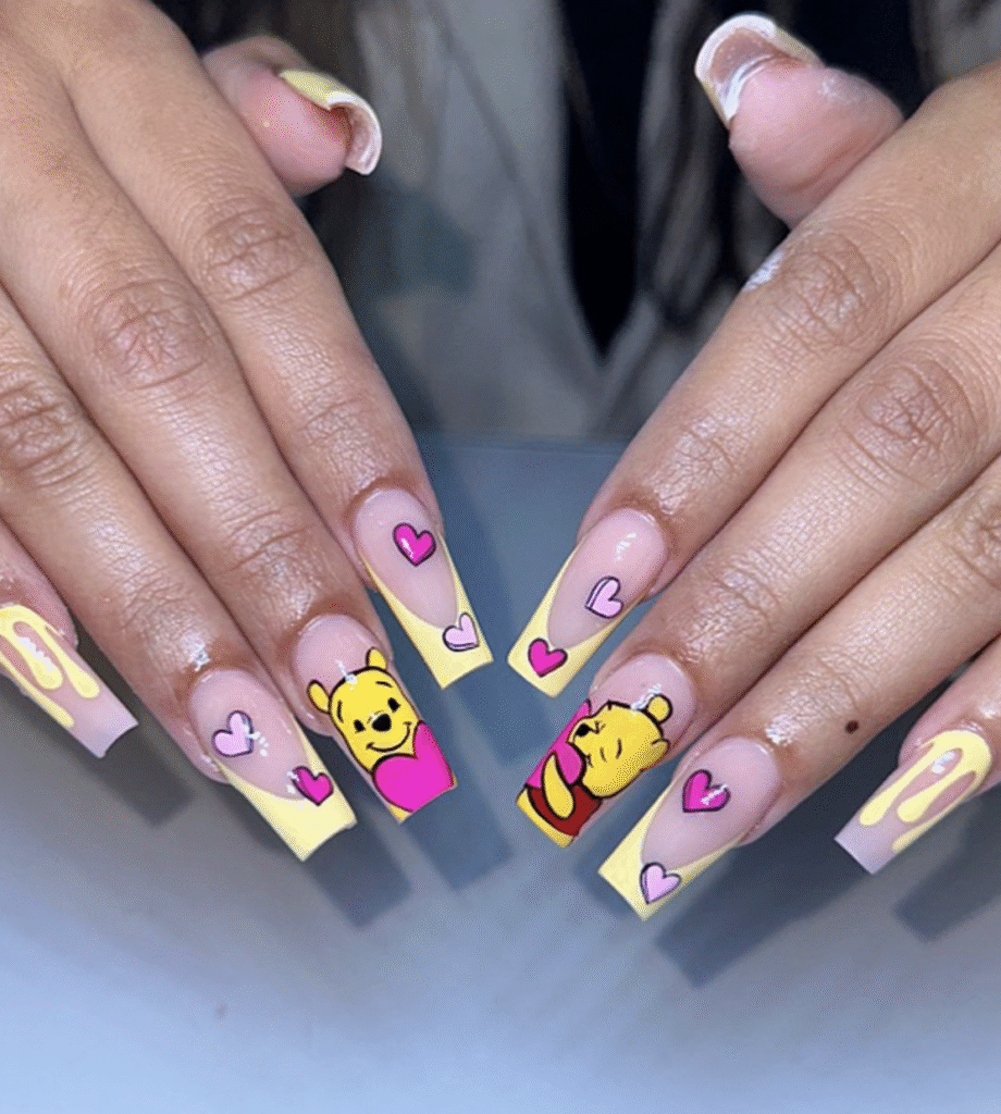 Winnie The Pooh Nail Ideas