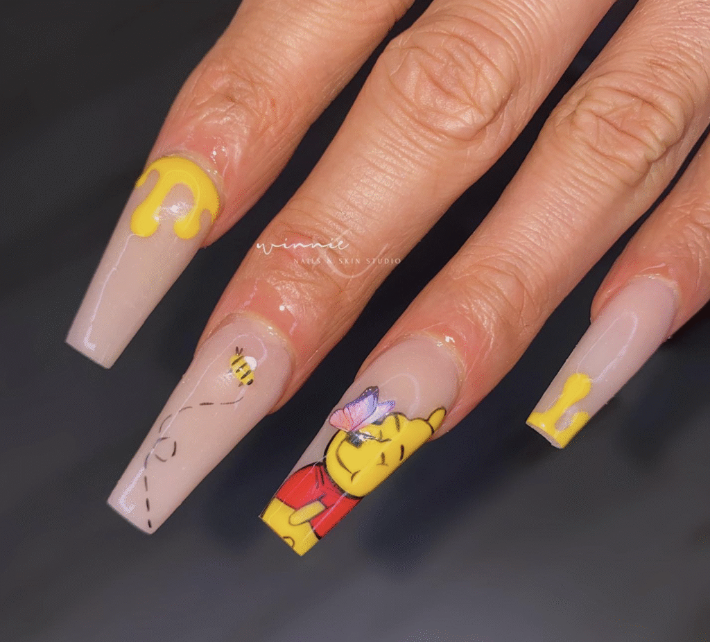Winnie The Pooh Nail Ideas