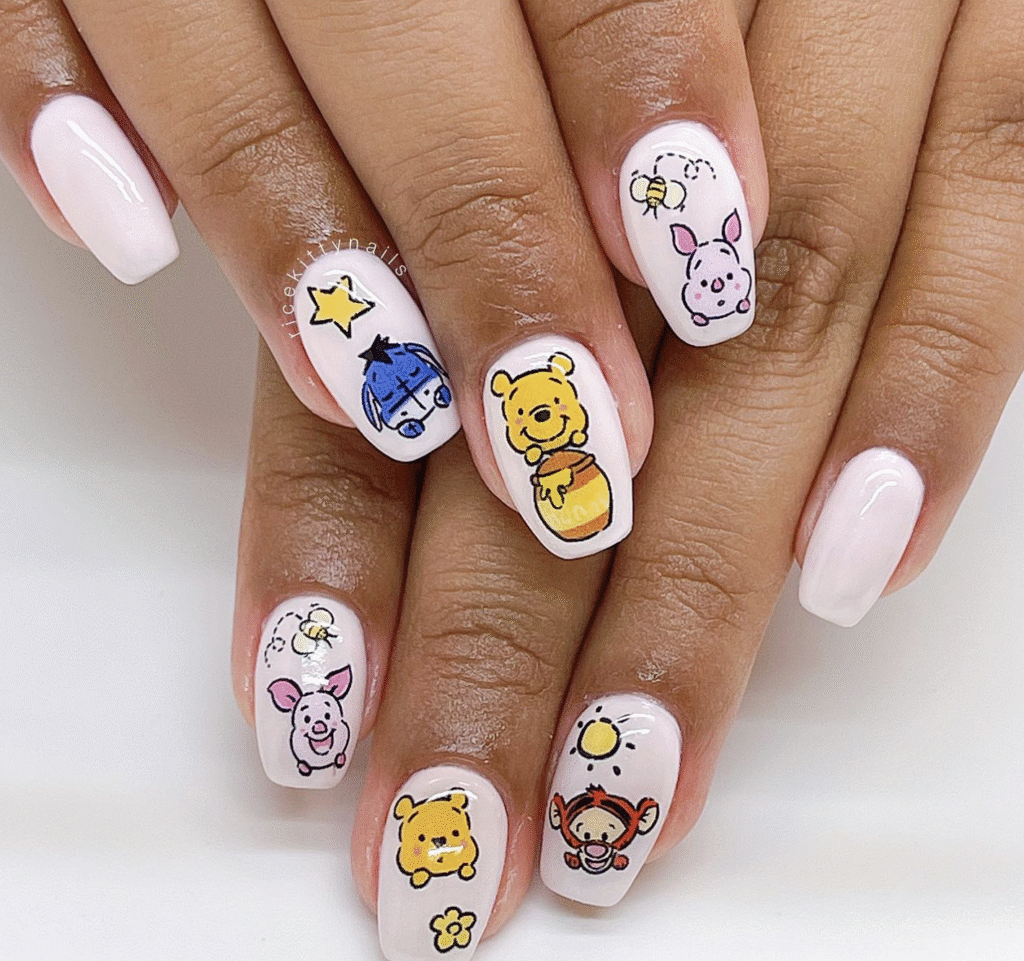 Winnie The Pooh Nail Ideas