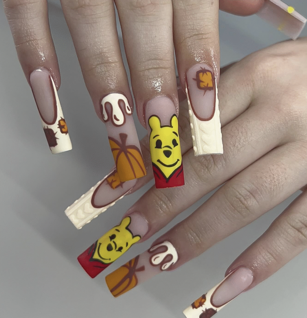Winnie The Pooh Nail Ideas