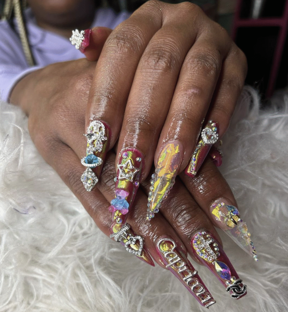 Capricorn nail designs