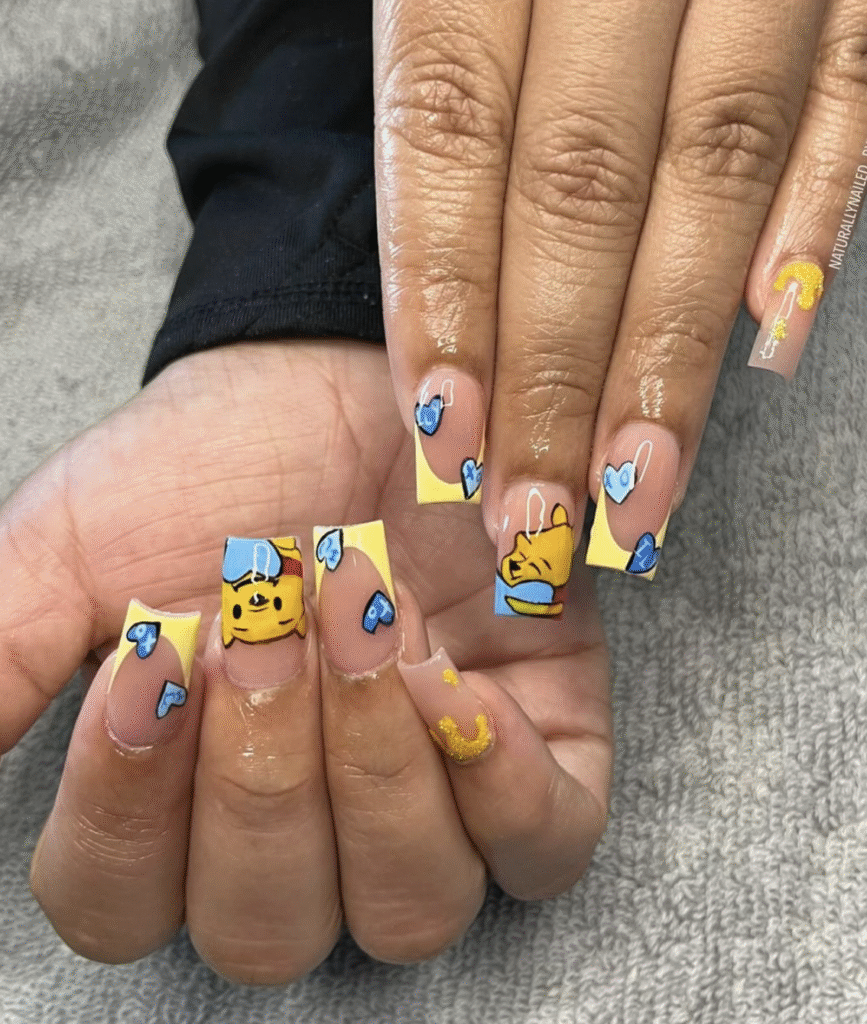 Winnie The Pooh Nail Ideas