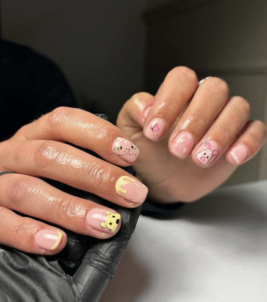 Winnie The Pooh Nail Ideas