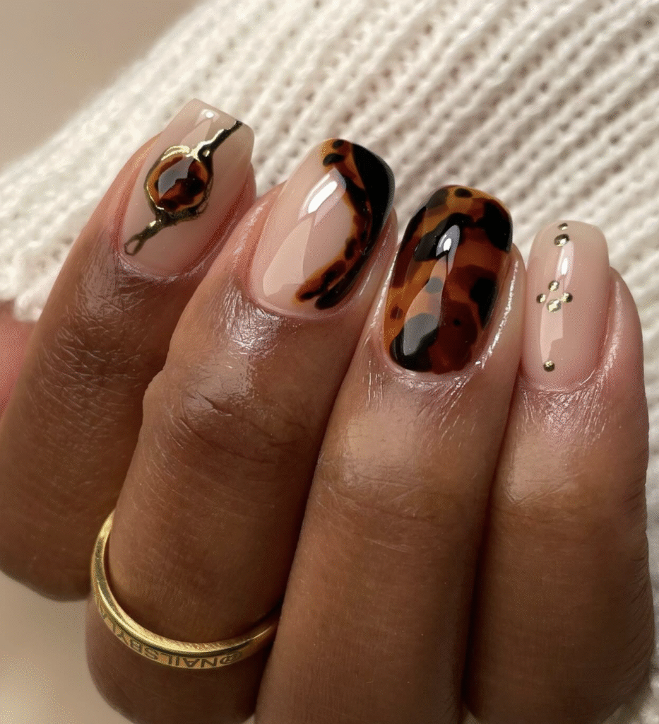 short fall nail designs