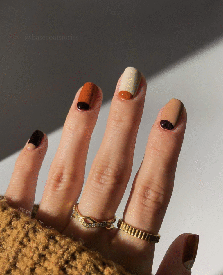 short fall nail designs