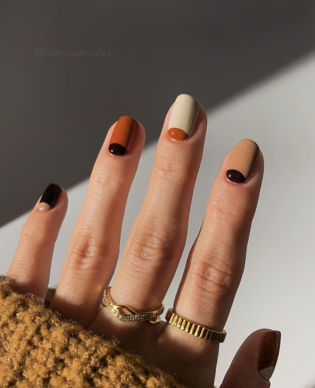 short fall nail designs