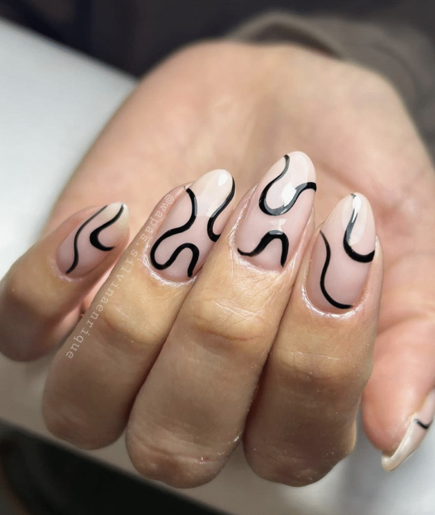 short fall nail designs