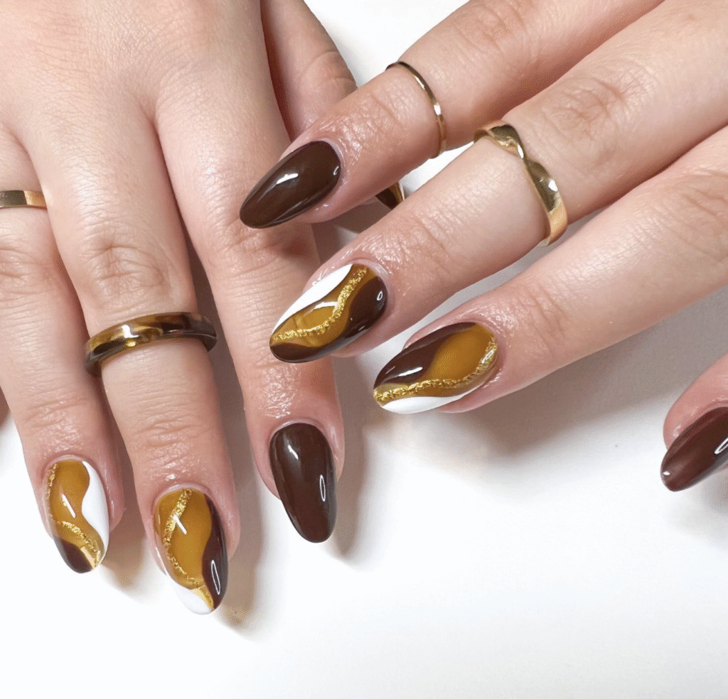 short fall nail designs